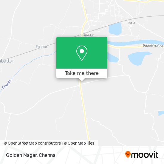 Golden Nagar map