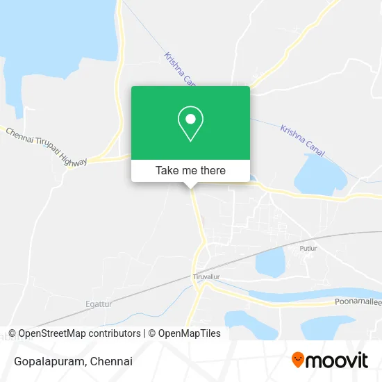 Gopalapuram map