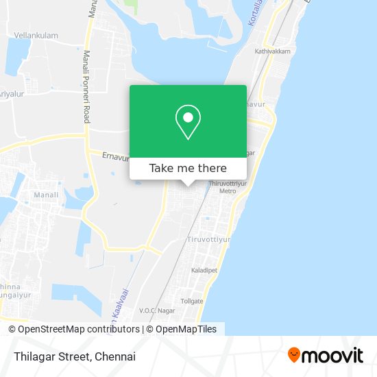 Thilagar Street map