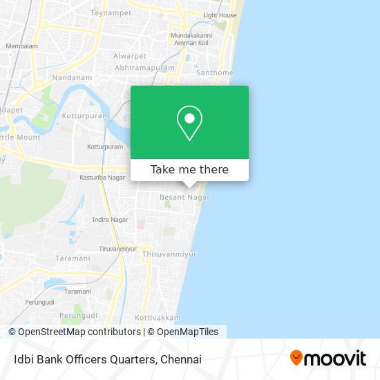 Idbi Bank Officers Quarters map