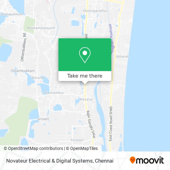 Novateur Electrical & Digital Systems map