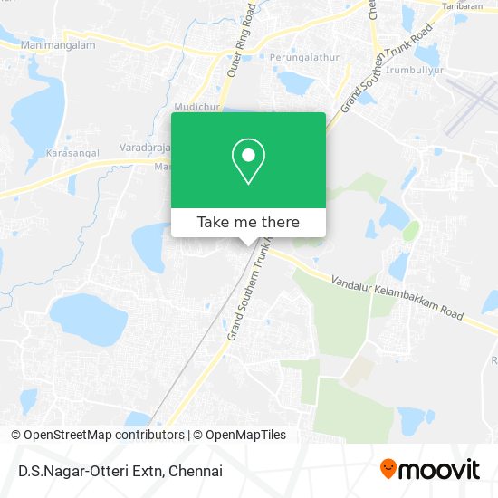 D.S.Nagar-Otteri Extn map