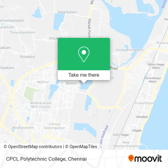 CPCL Polytechnic College map