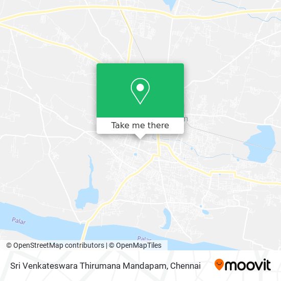 Sri Venkateswara Thirumana Mandapam map