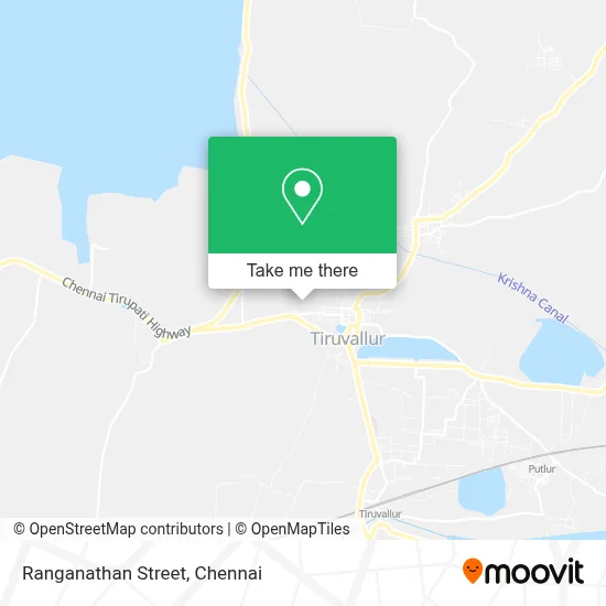 Ranganathan Street map