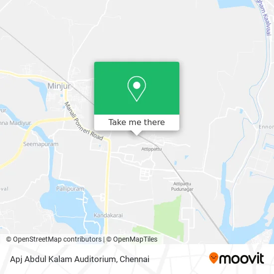 Apj Abdul Kalam Auditorium map