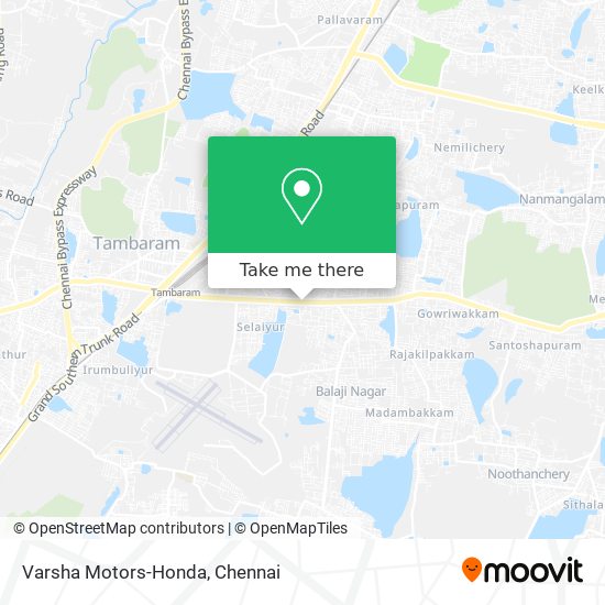 Varsha Motors-Honda map