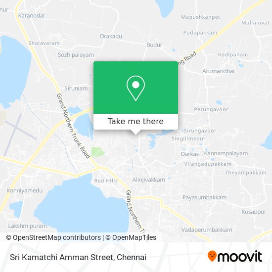 Sri Kamatchi Amman Street map