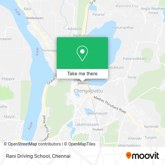 Rani Driving School map