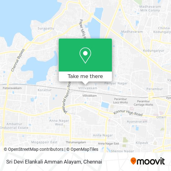 Sri Devi Elankali Amman Alayam map