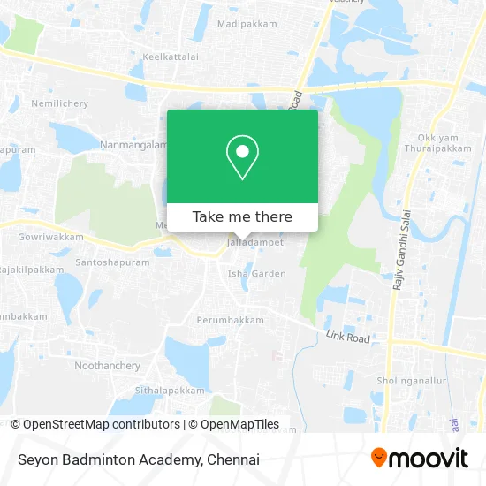 Seyon Badminton Academy map