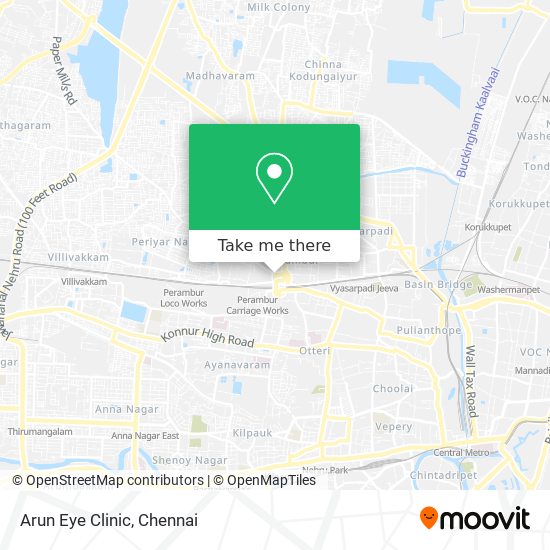 Arun Eye Clinic map