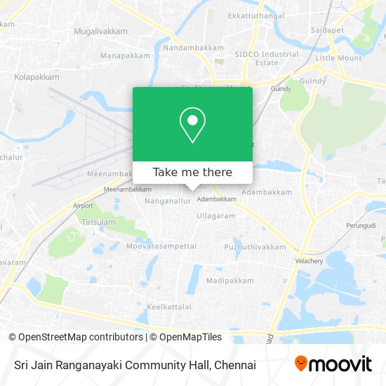 Sri Jain Ranganayaki Community Hall map