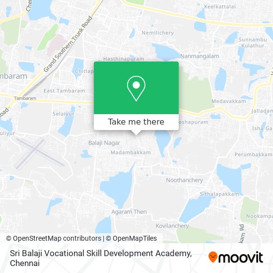 Sri Balaji Vocational Skill Development Academy map