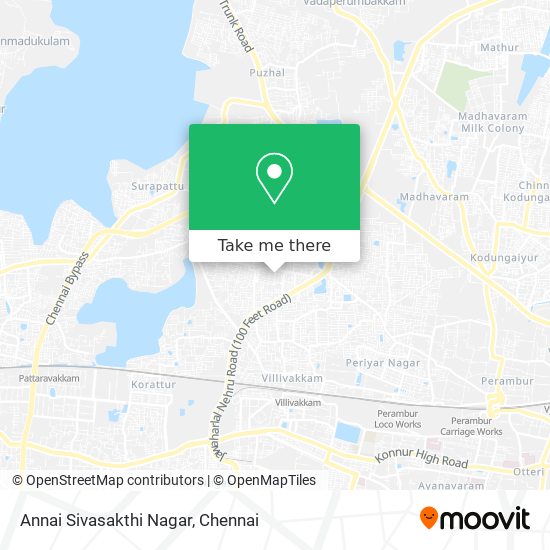 Annai Sivasakthi Nagar map