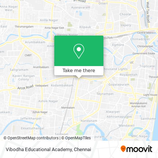 Vibodha Educational Academy map