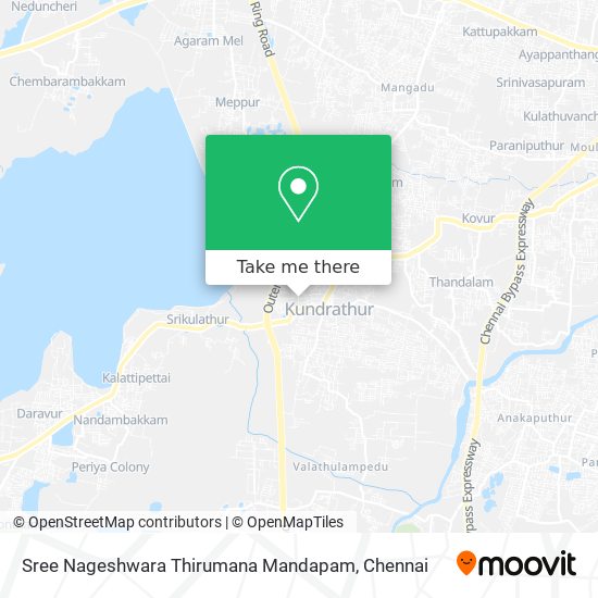 Sree Nageshwara Thirumana Mandapam map