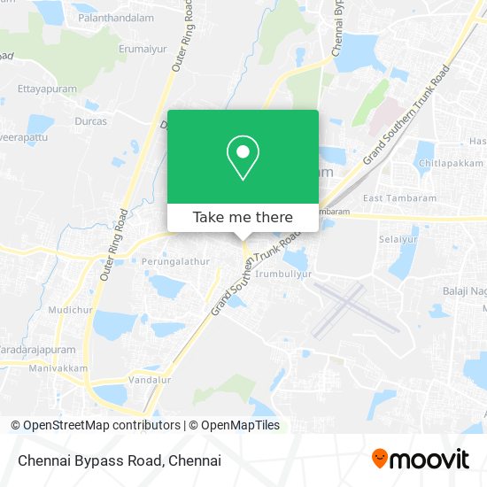 Chennai Bypass Road map