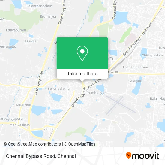 Chennai Bypass Road map