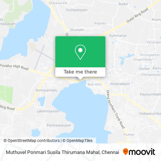 Muthuvel Ponmari Susila Thirumana Mahal map