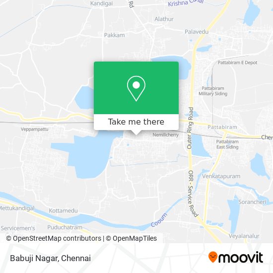 Babuji Nagar map