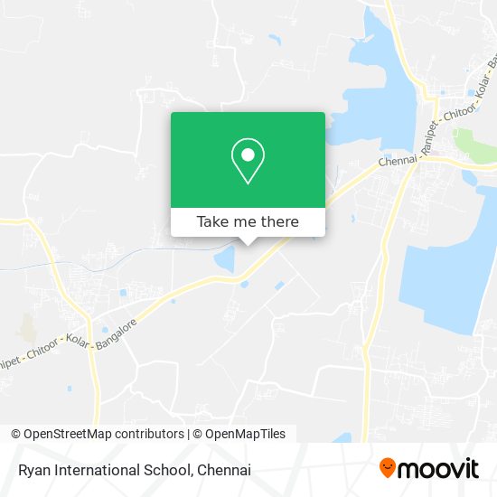 Ryan International School map