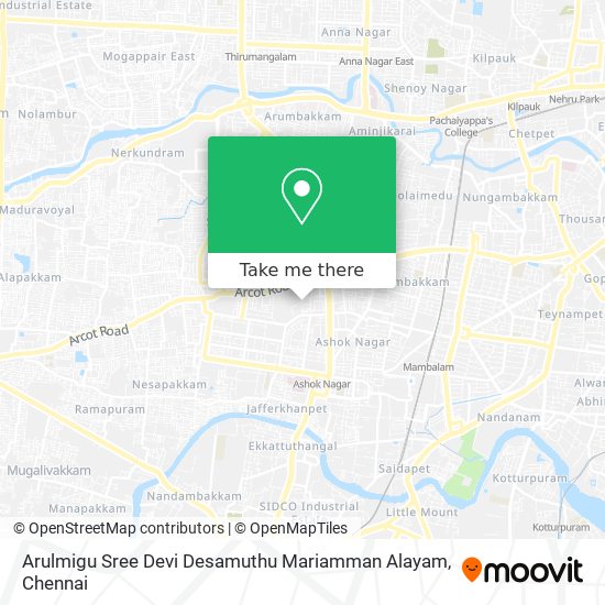 Arulmigu Sree Devi Desamuthu Mariamman Alayam map