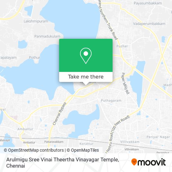 Arulmigu Sree Vinai Theertha Vinayagar Temple map