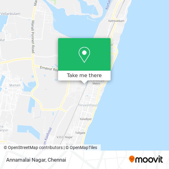 Annamalai Nagar map