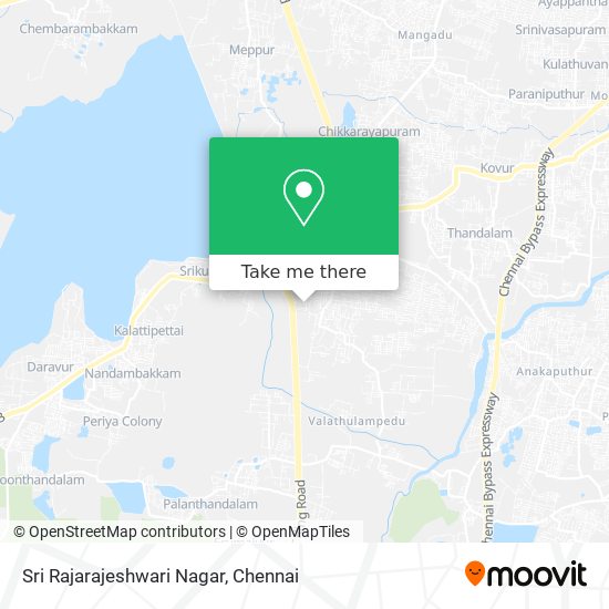 Sri Rajarajeshwari Nagar map