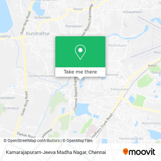 Kamarajapuram-Jeeva Madha Nagar map