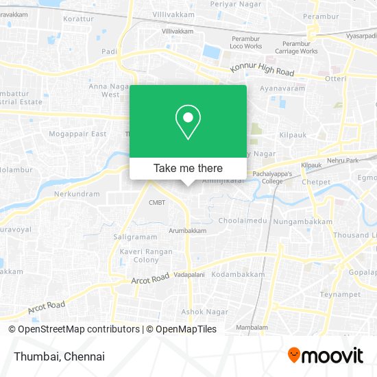 Thumbai map