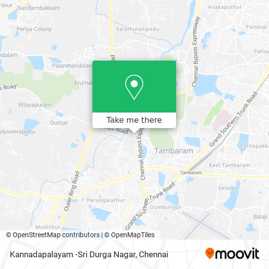 Kannadapalayam -Sri Durga Nagar map