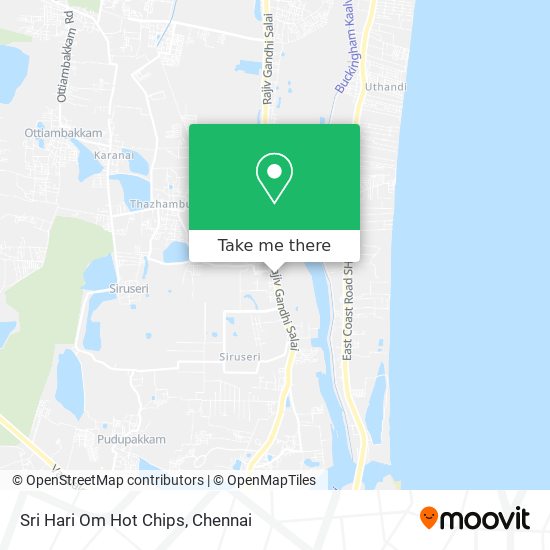 Sri Hari Om Hot Chips map