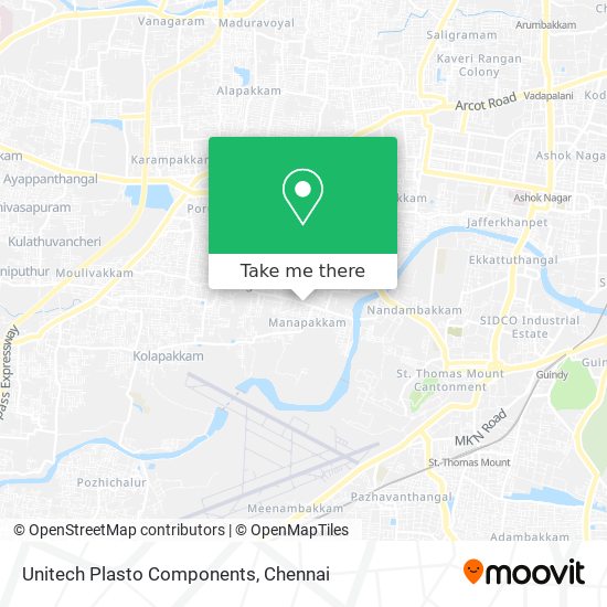 Unitech Plasto Components map