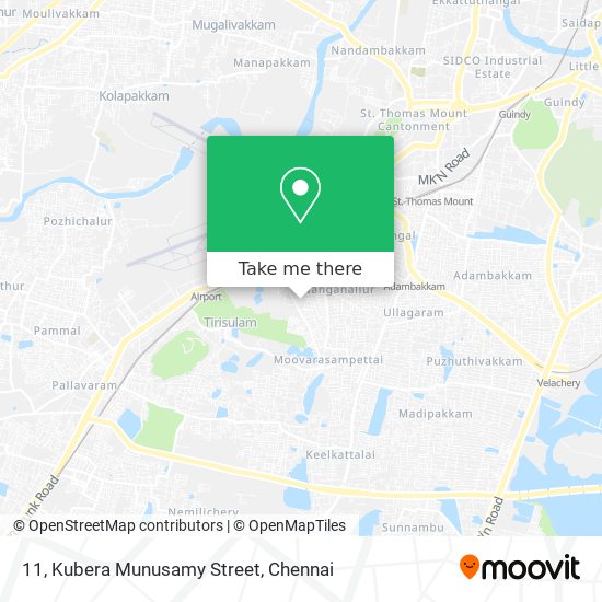 11, Kubera Munusamy Street map