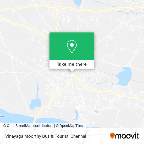 Vinayaga Moorthy Bus & Tourist map