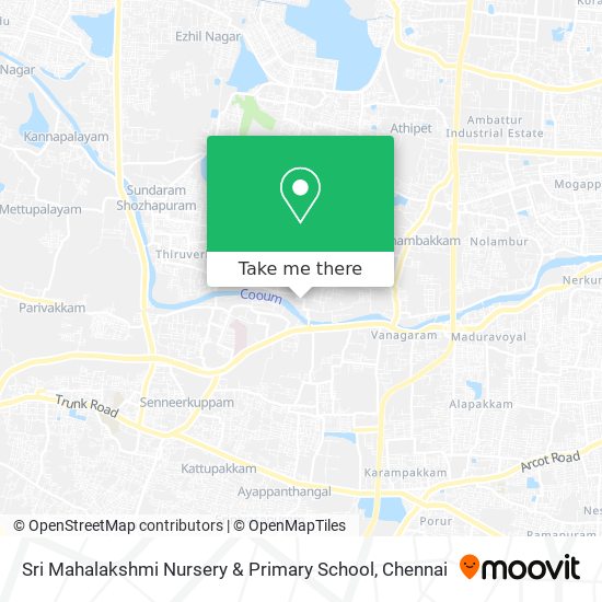 Sri Mahalakshmi Nursery & Primary School map