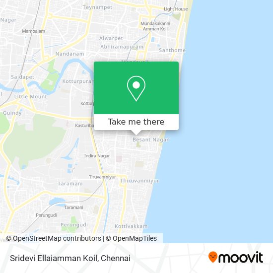 Sridevi Ellaiamman Koil map