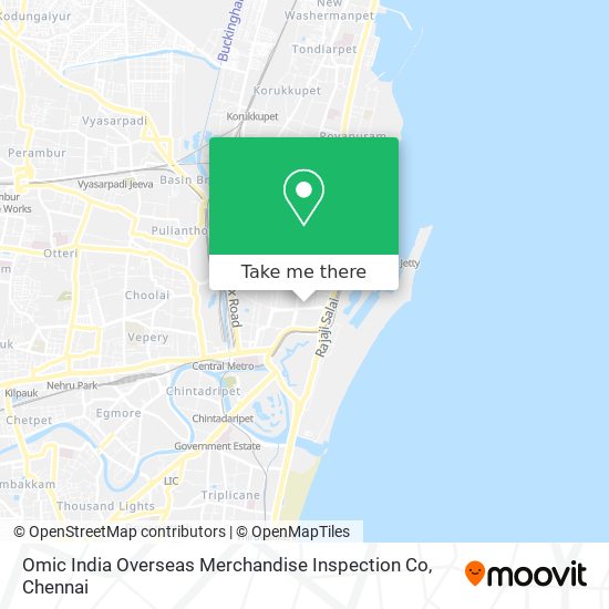 Omic India Overseas Merchandise Inspection Co map