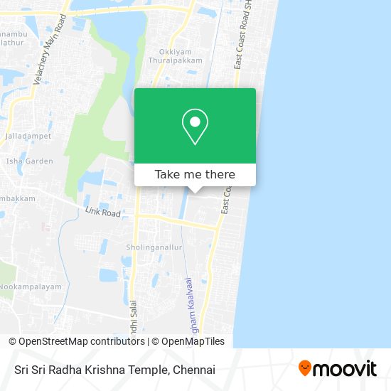 Sri Sri Radha Krishna Temple map