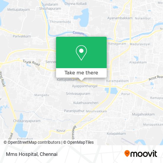 Mms Hospital map