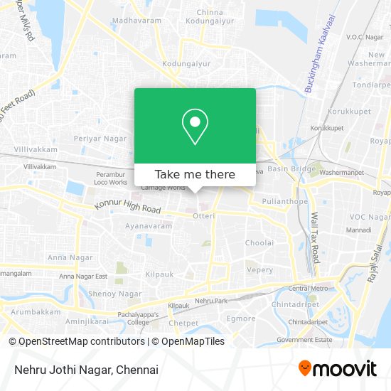 Nehru Jothi Nagar map