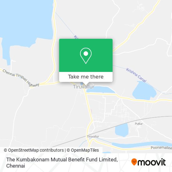 The Kumbakonam Mutual Benefit Fund Limited map