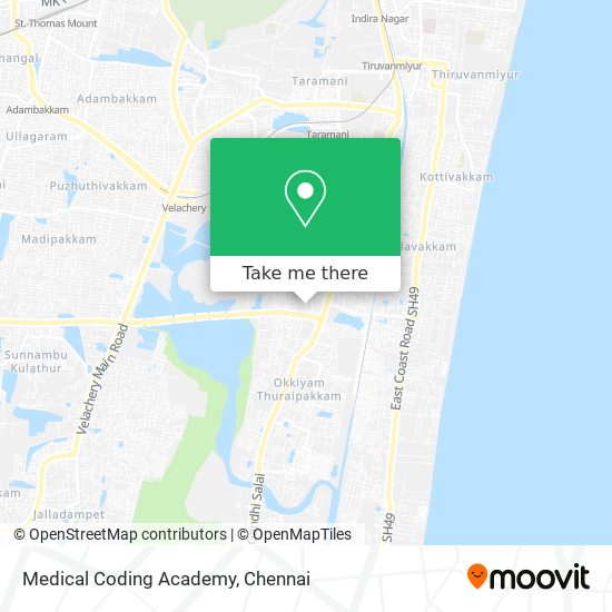 Medical Coding Academy map