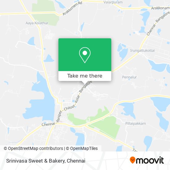 Srinivasa Sweet & Bakery map