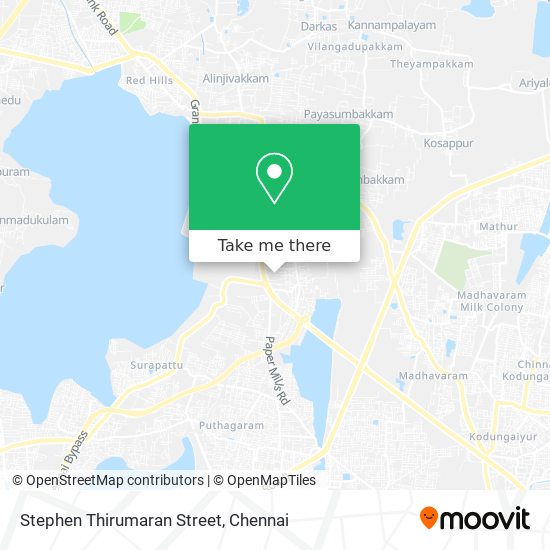 Stephen Thirumaran Street map