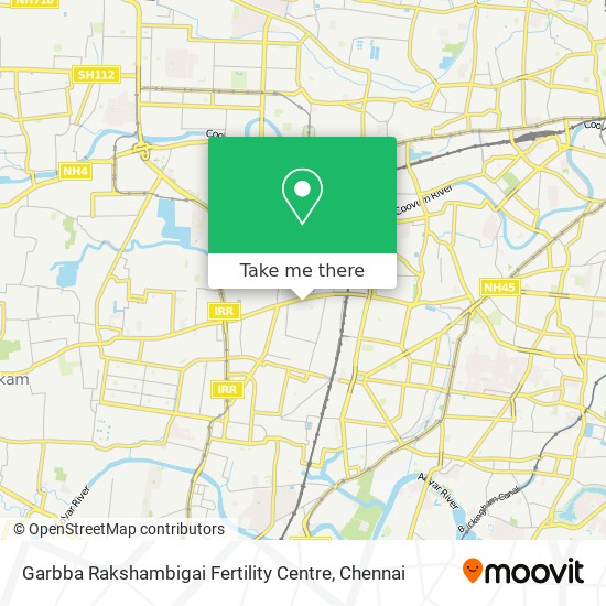 Garbba Rakshambigai Fertility Centre map