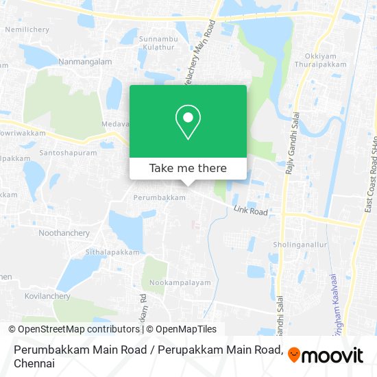 Perumbakkam Main Road / Perupakkam Main Road map