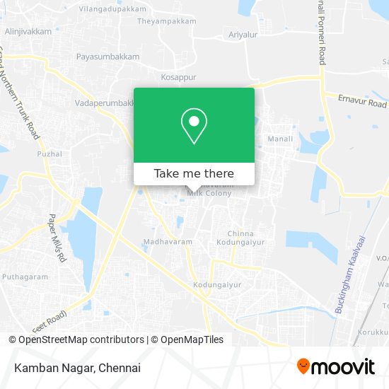 Kamban Nagar map